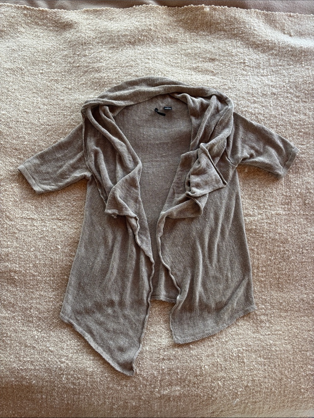 Linen Knit Cardigan